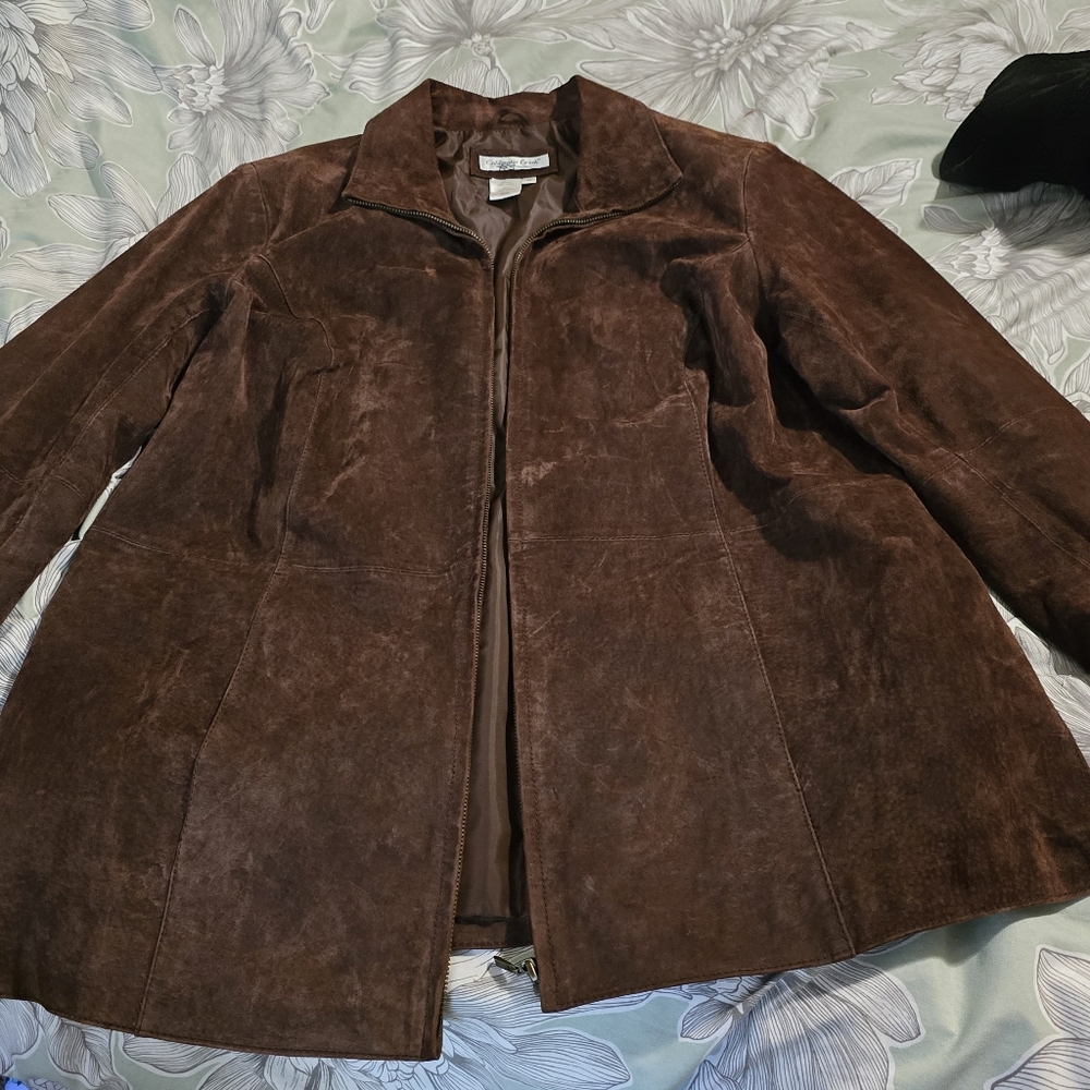 Coldwater Creek Leather Jacket
